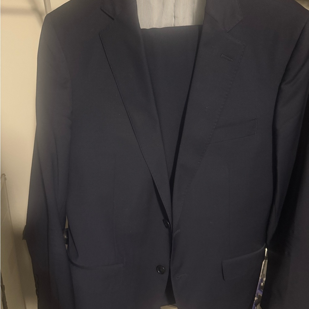 Brooks Brothers Sophisticated Black Two-Button Sport Coat